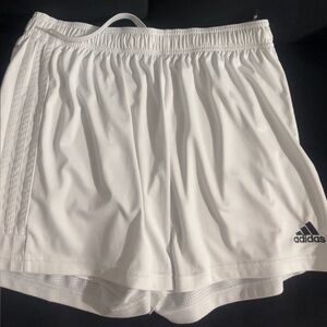 adidas Men's White Athletic Shorts